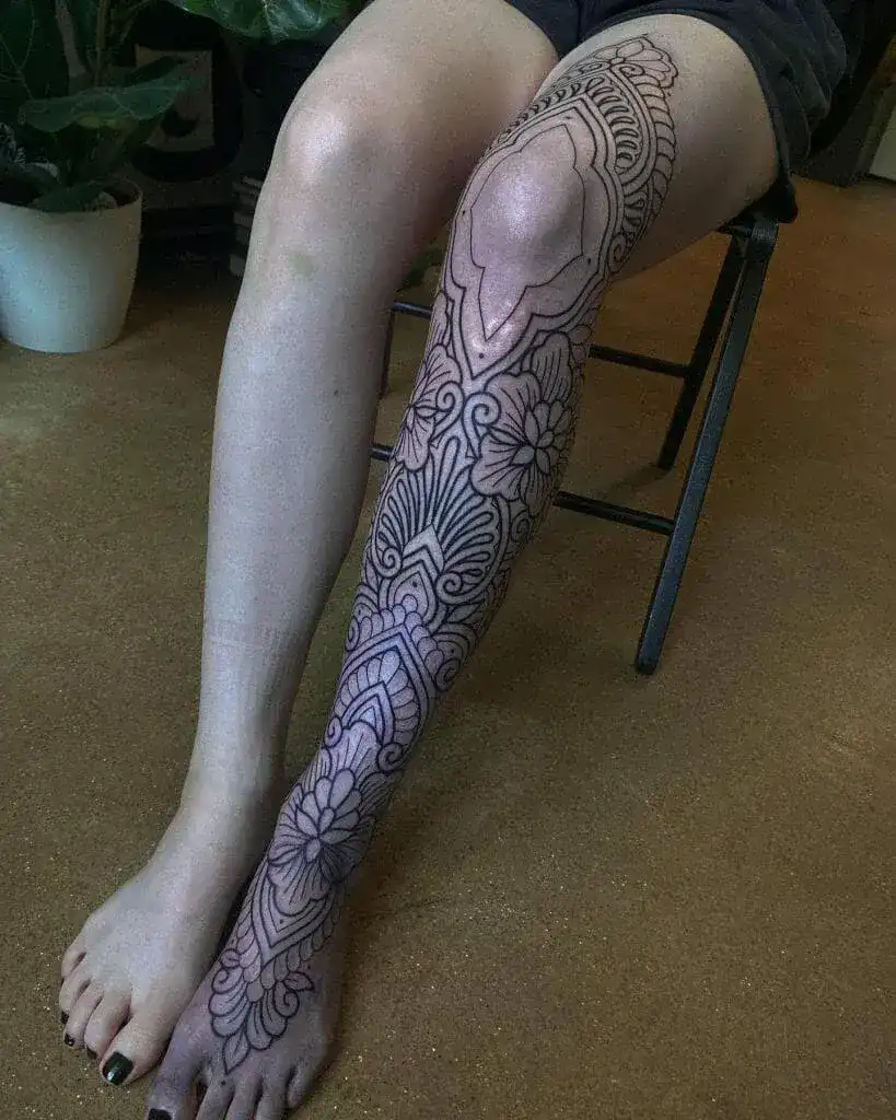 Full Leg Tattoos