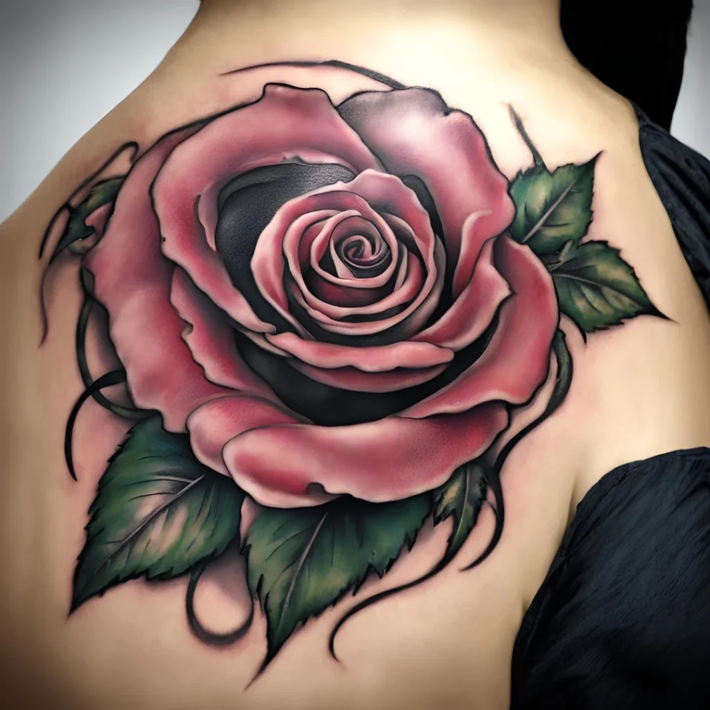 Rose Flower Tattoo