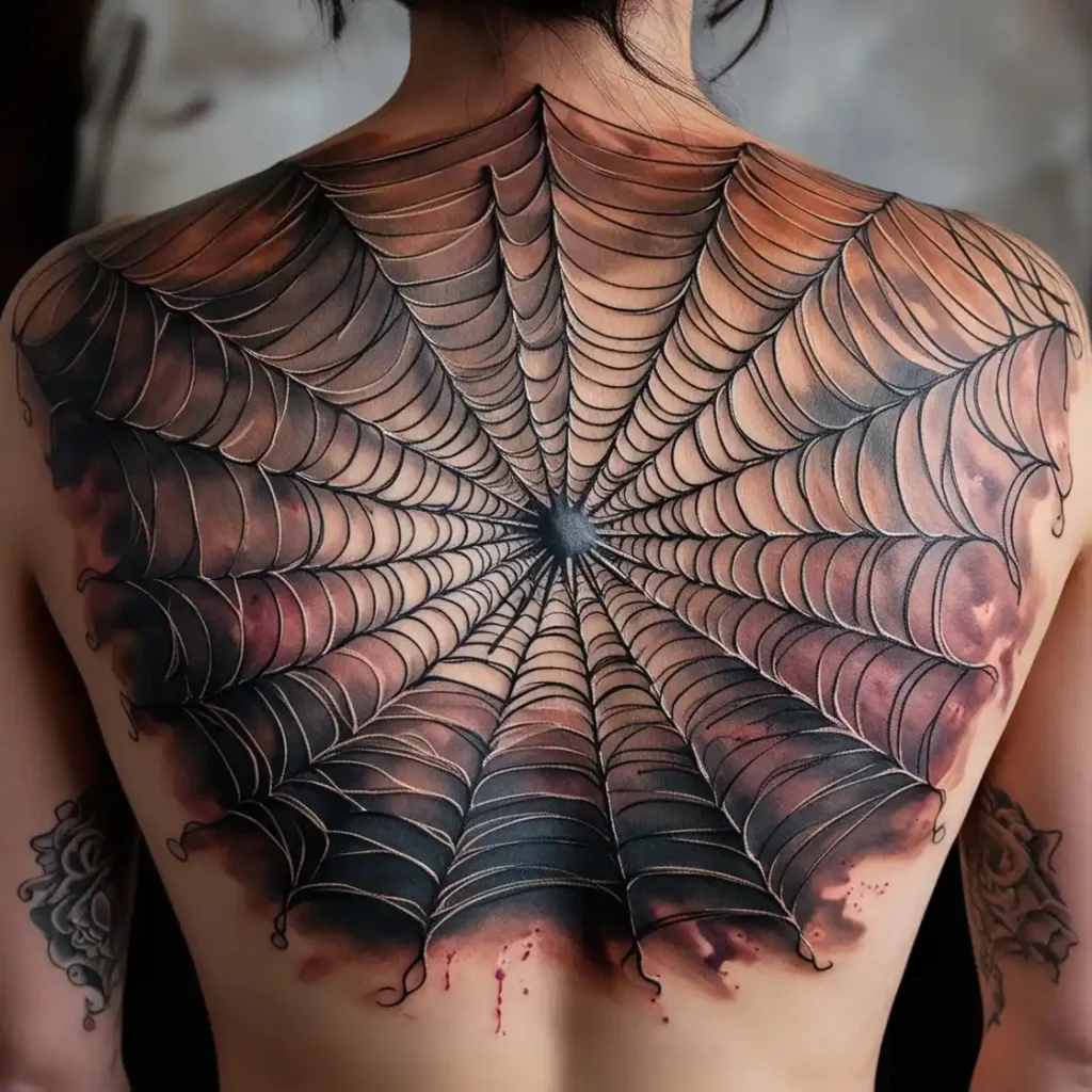 Spider Web Tattoo