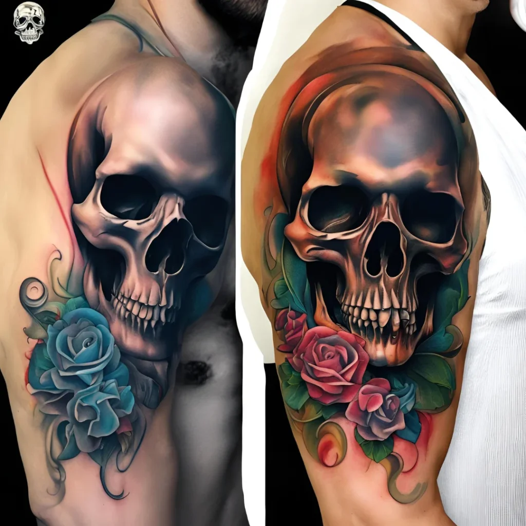 Skull Tattoo On Wrist