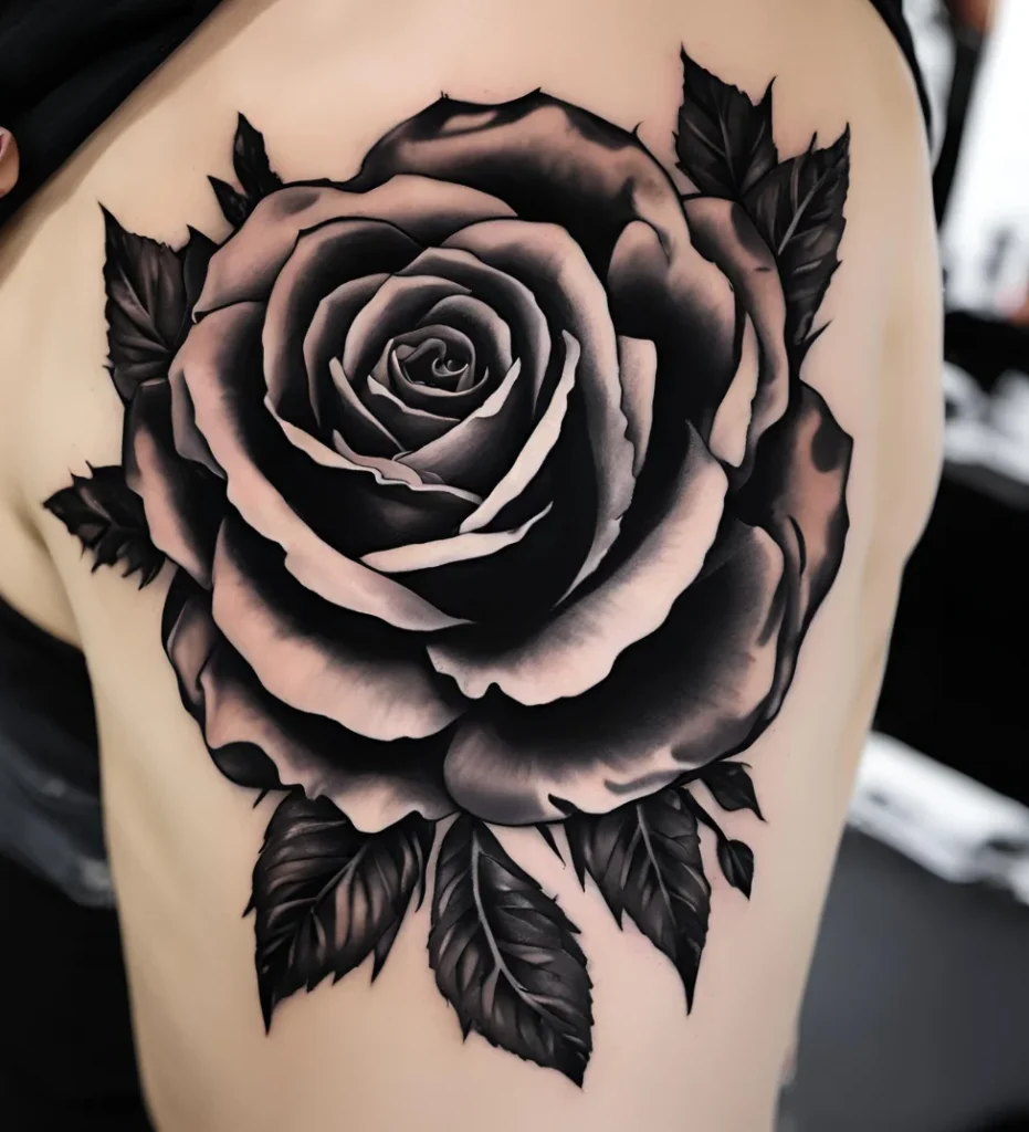 Black Rose Tattoo