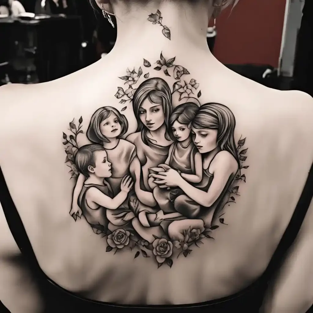 Family Mother Tattoo