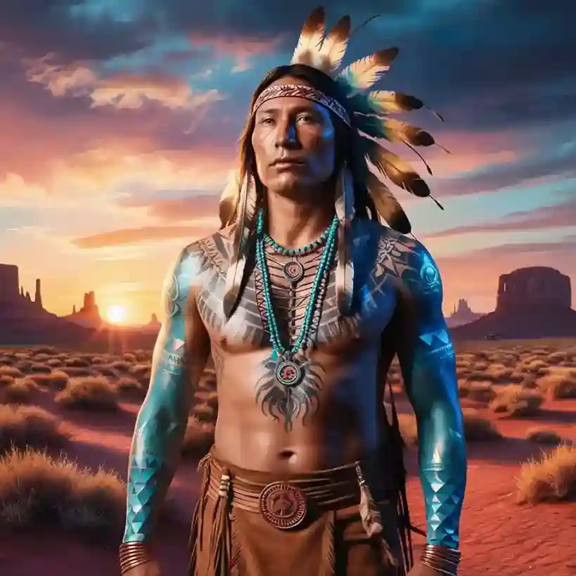 Native American Traditional Tattoo