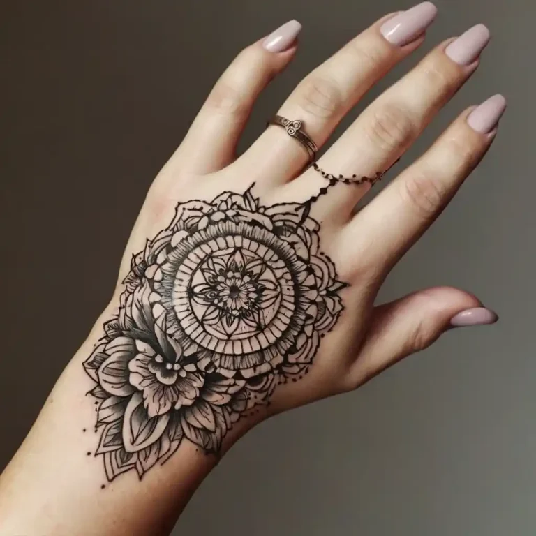 Pretty Hand Tattoos for Women