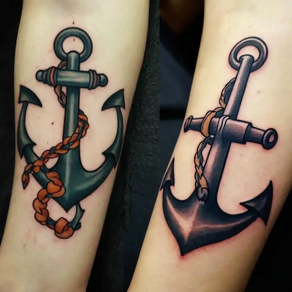 Anchors Tattoo