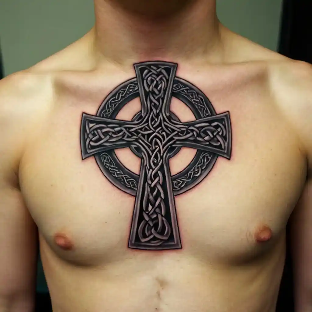 Celtic Cross Tattoo