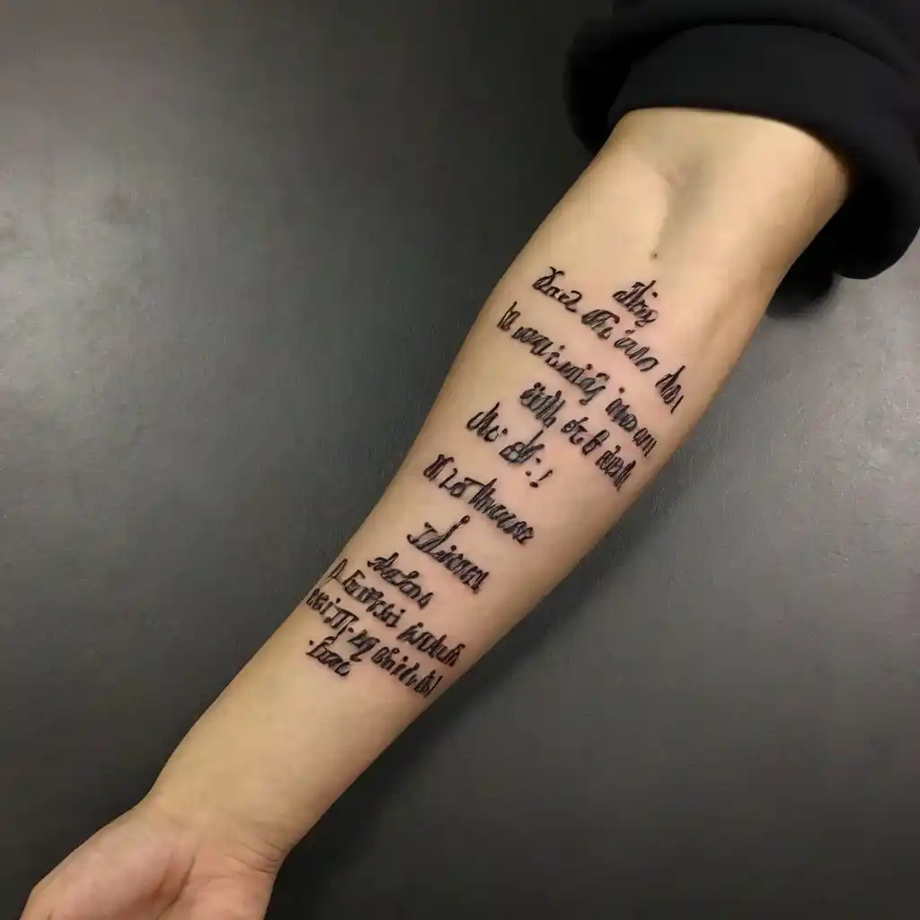 Quote Tattoos