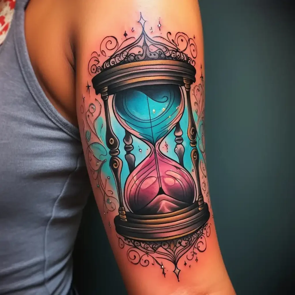 Hourglass Tattoo Designs Tattoo