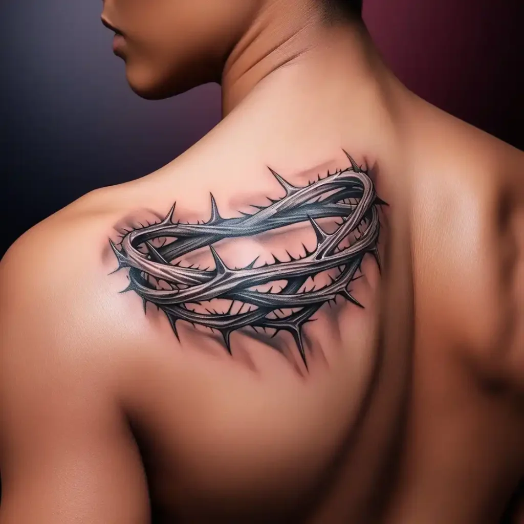 Crown of Thorns Tattoo