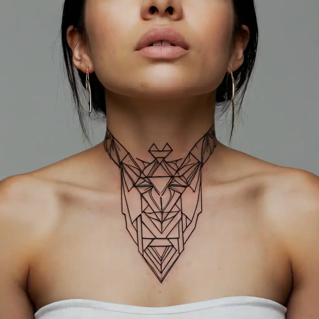 Geometric Shapes Tattoo