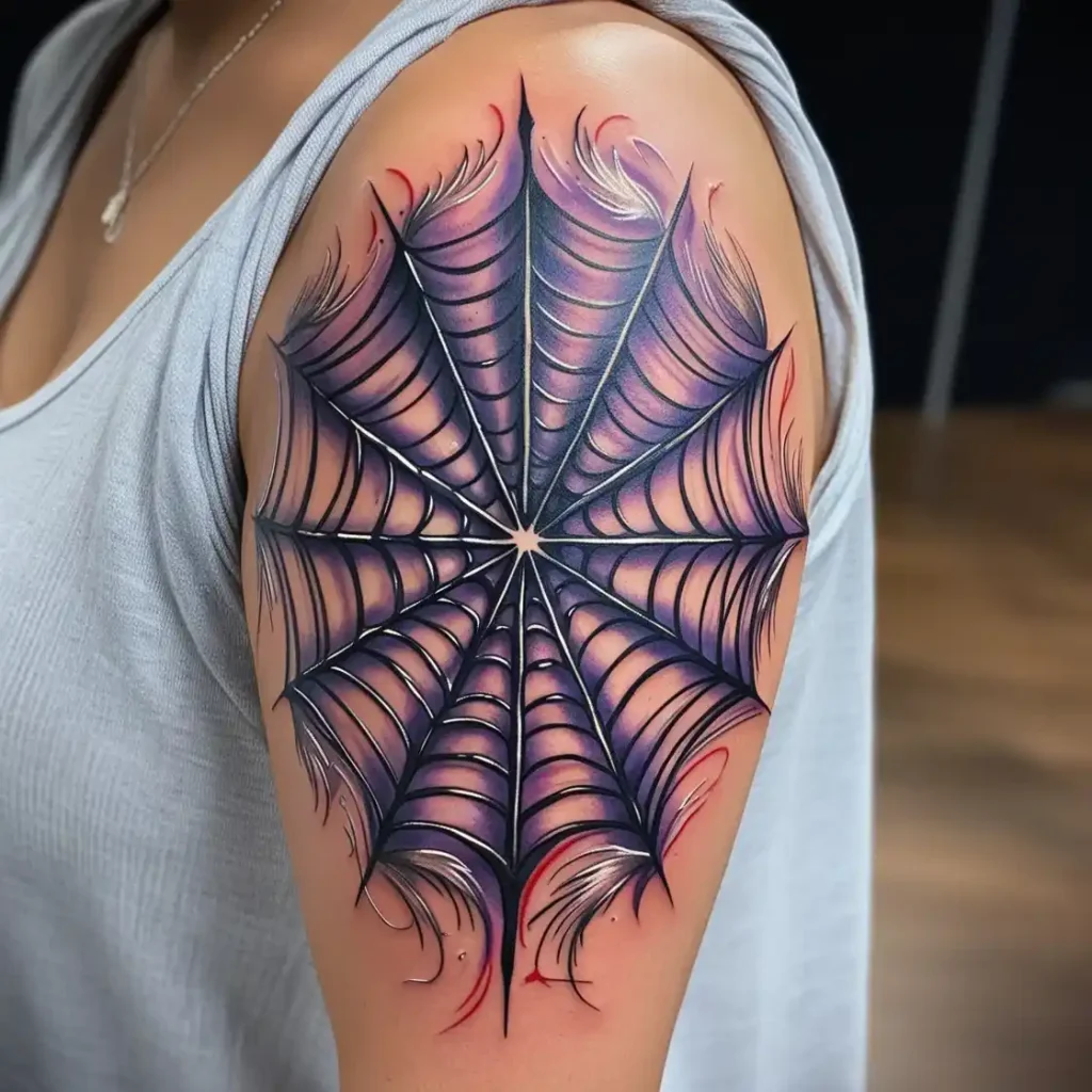 Spider Web Tattoo