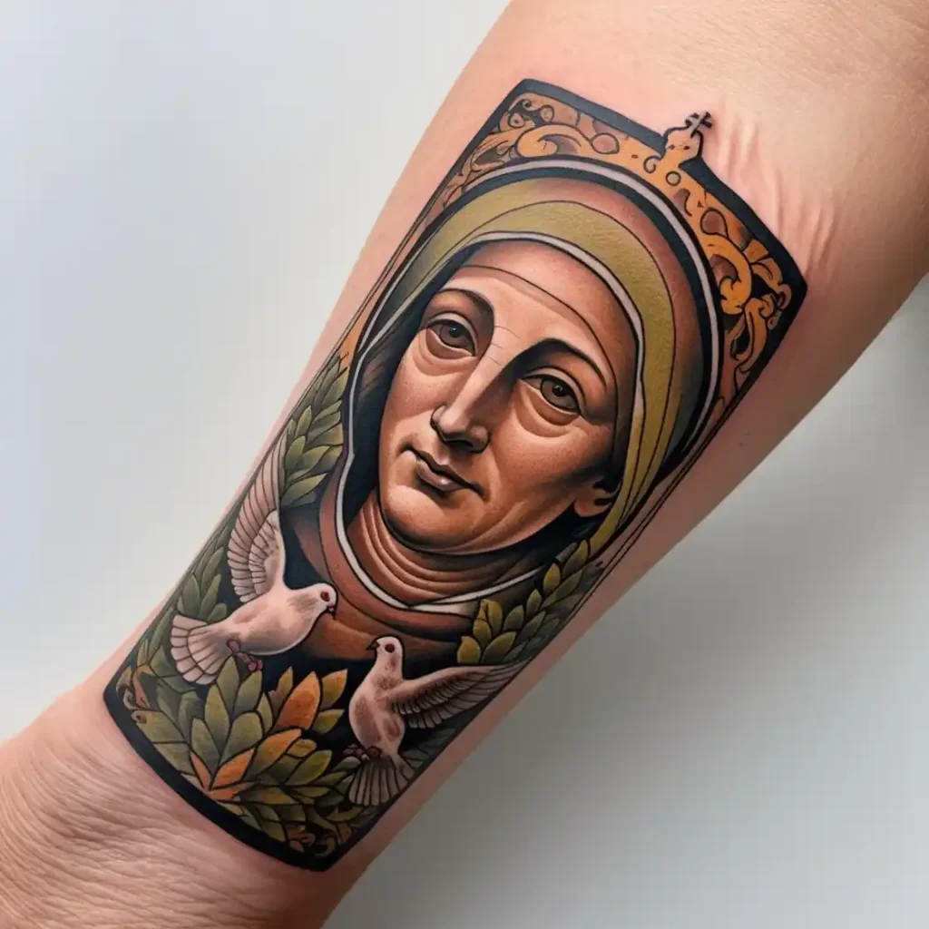 Saint Francis of Assisi Tattoo