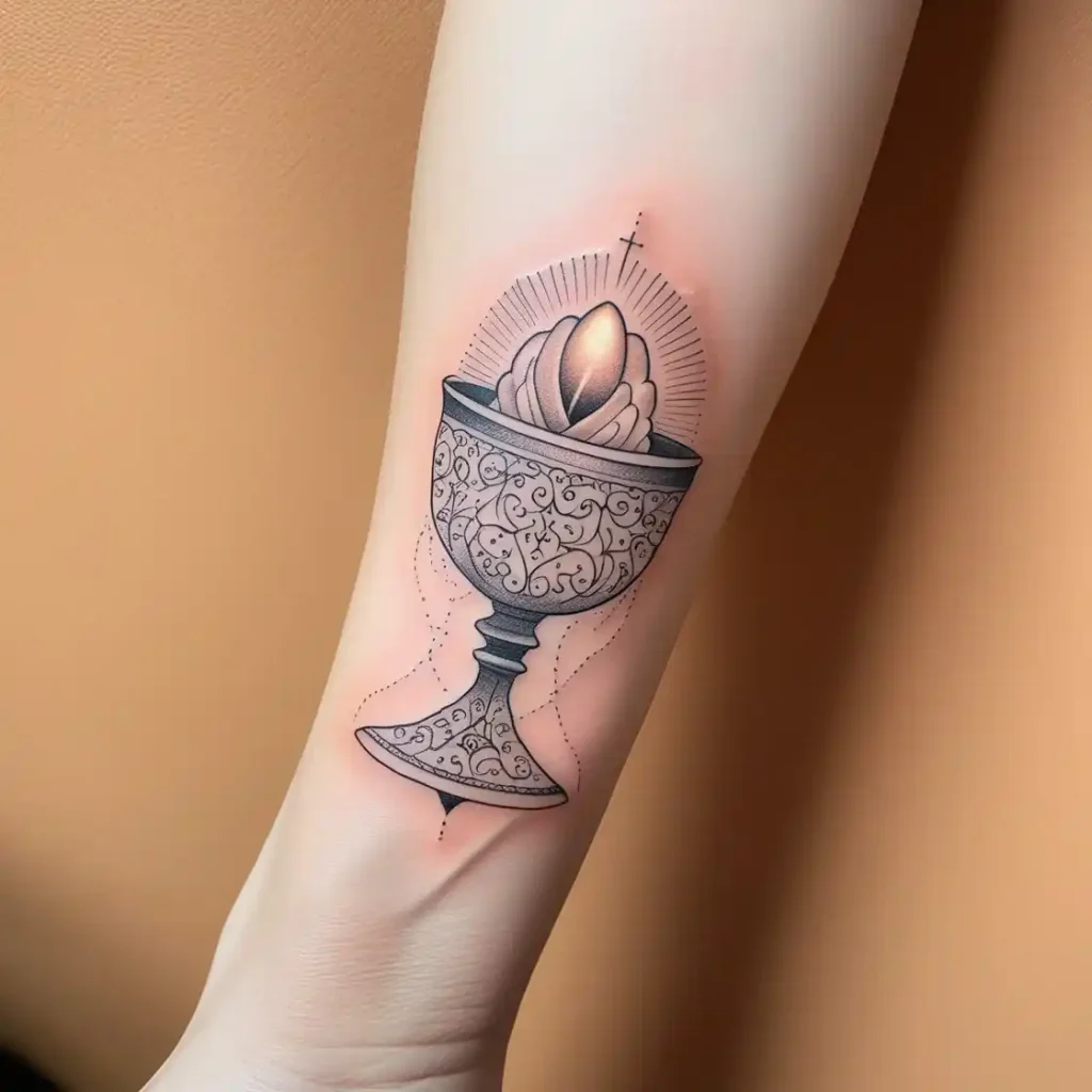 Chalice and Host Tattoo