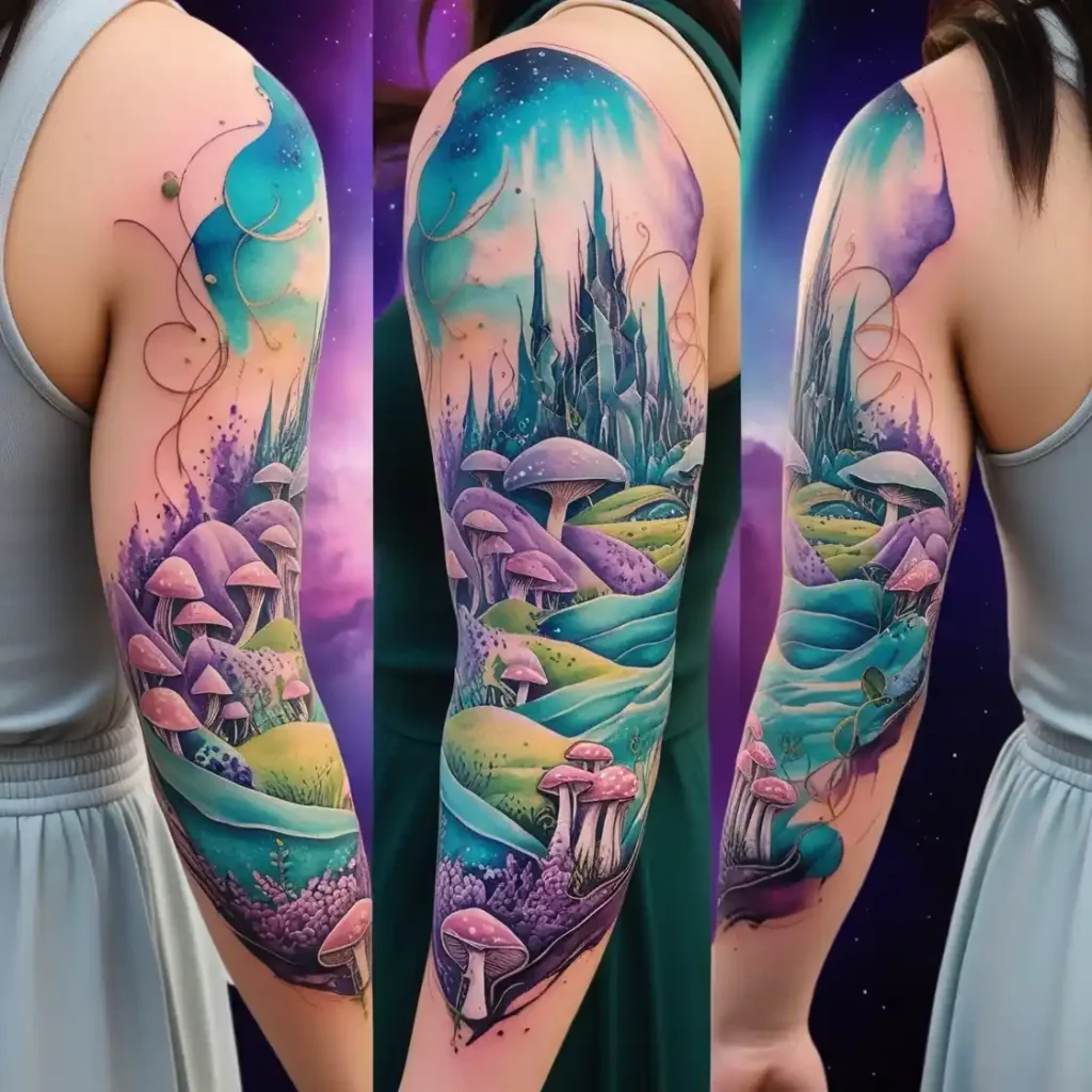 Fantasy World Tattoo