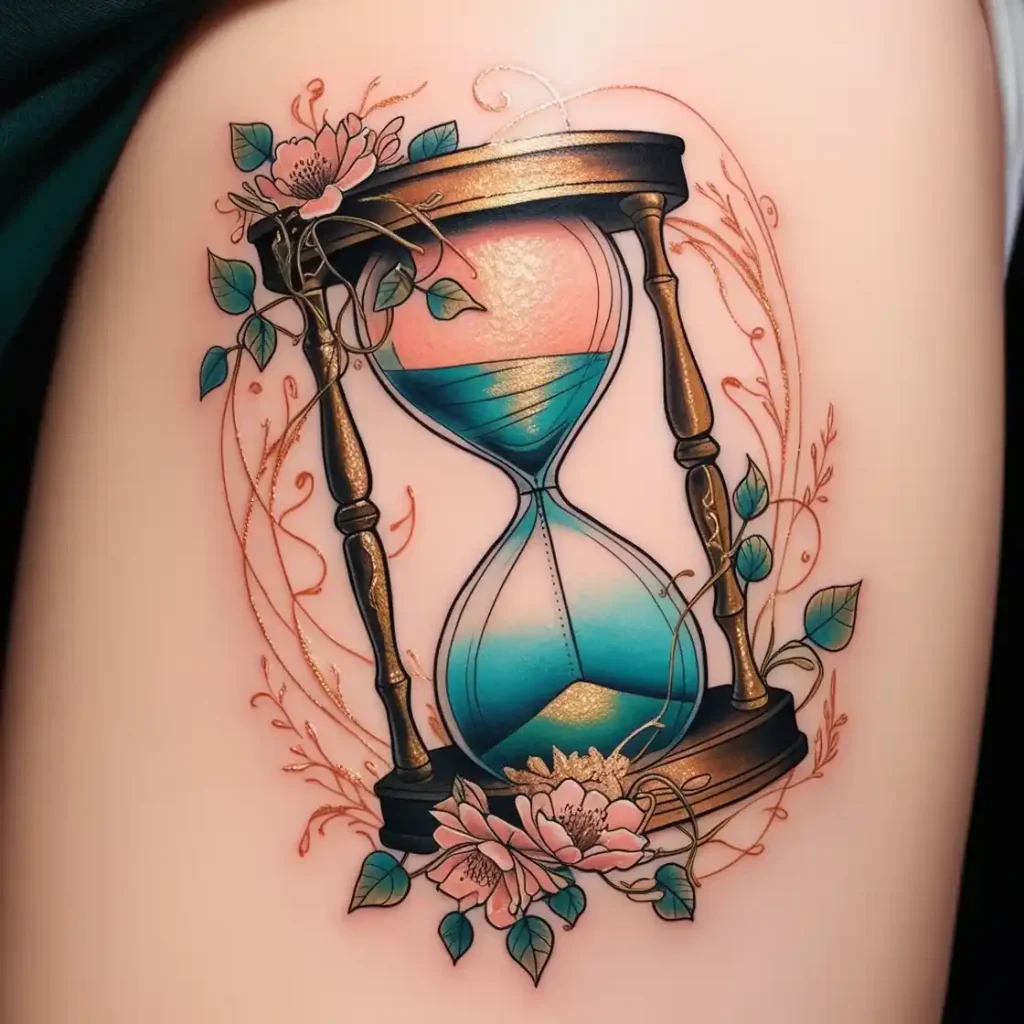 Time’s Bloom Tattoo