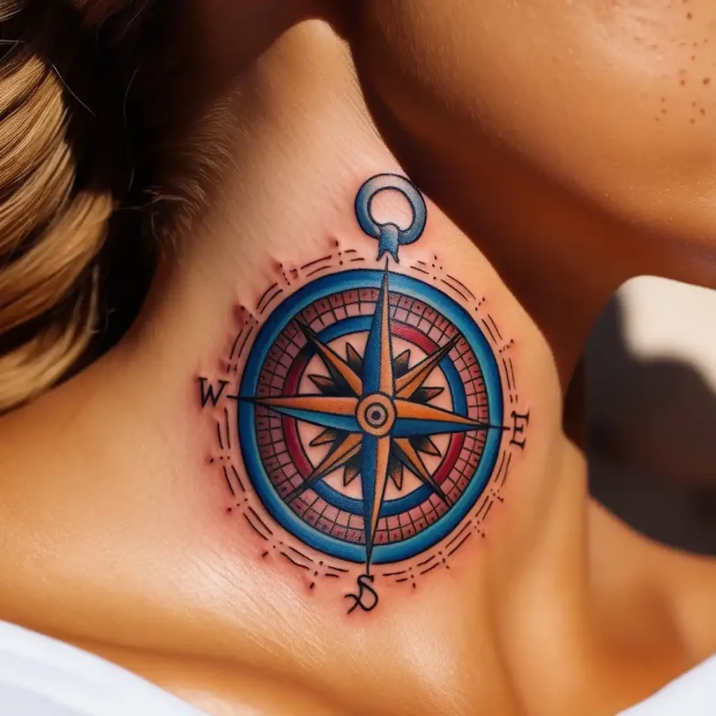 Compass Tattoo