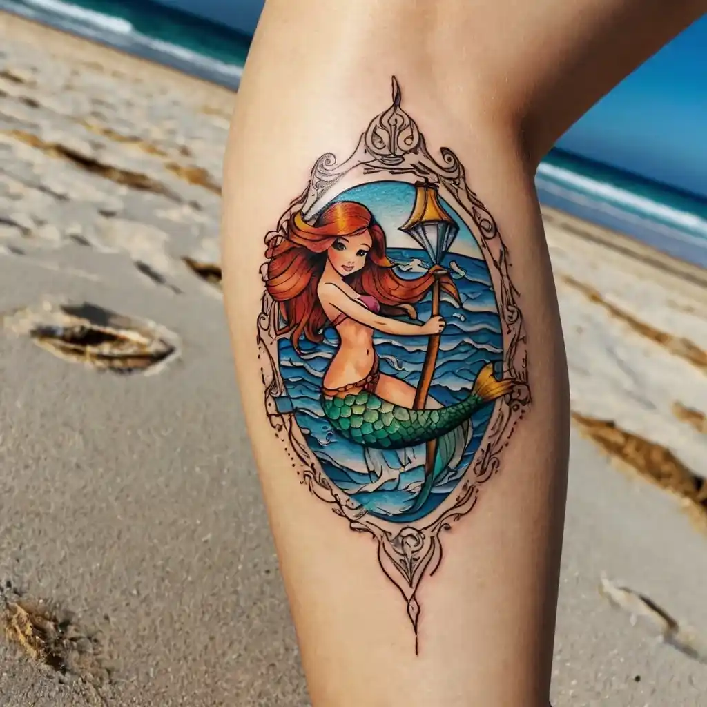 Mermaid Beach Tattoo