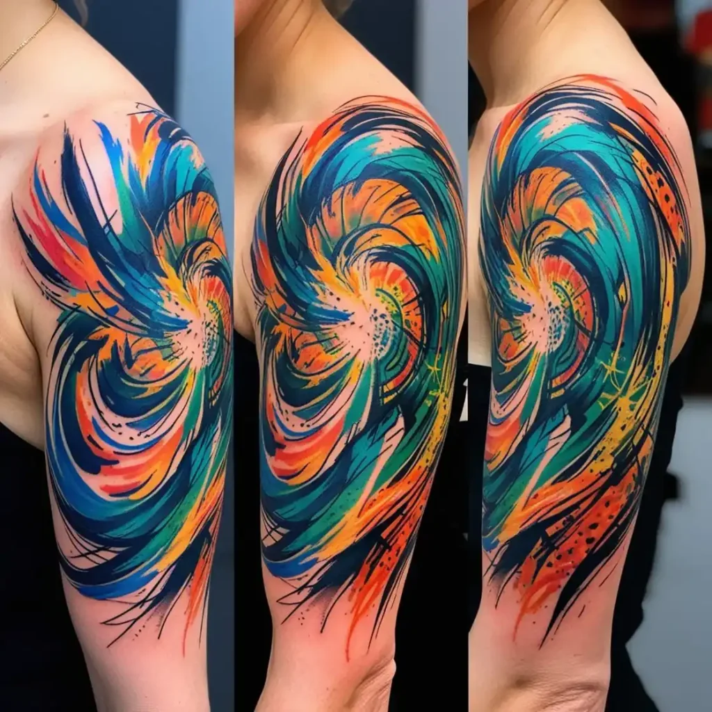 Sketchy Abstract Tattoos