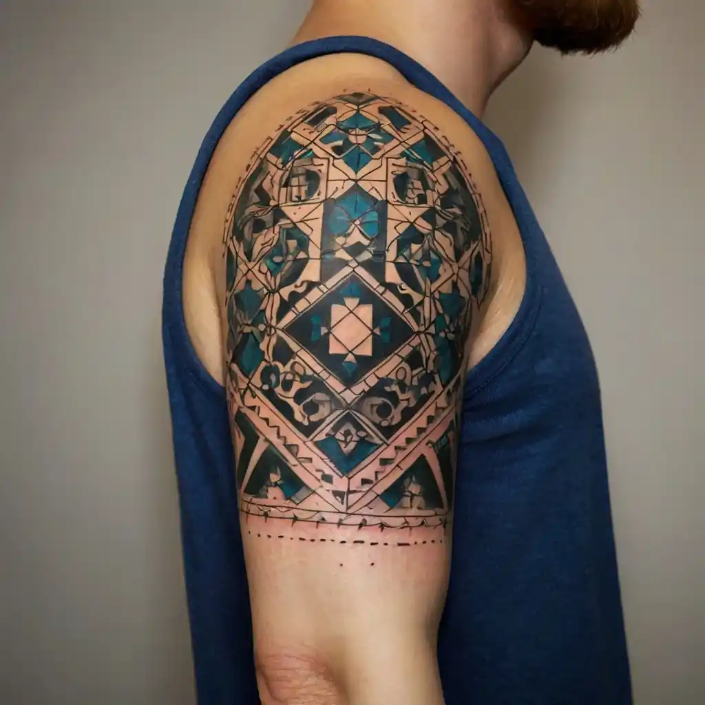 Geometric Patterns Tattoo