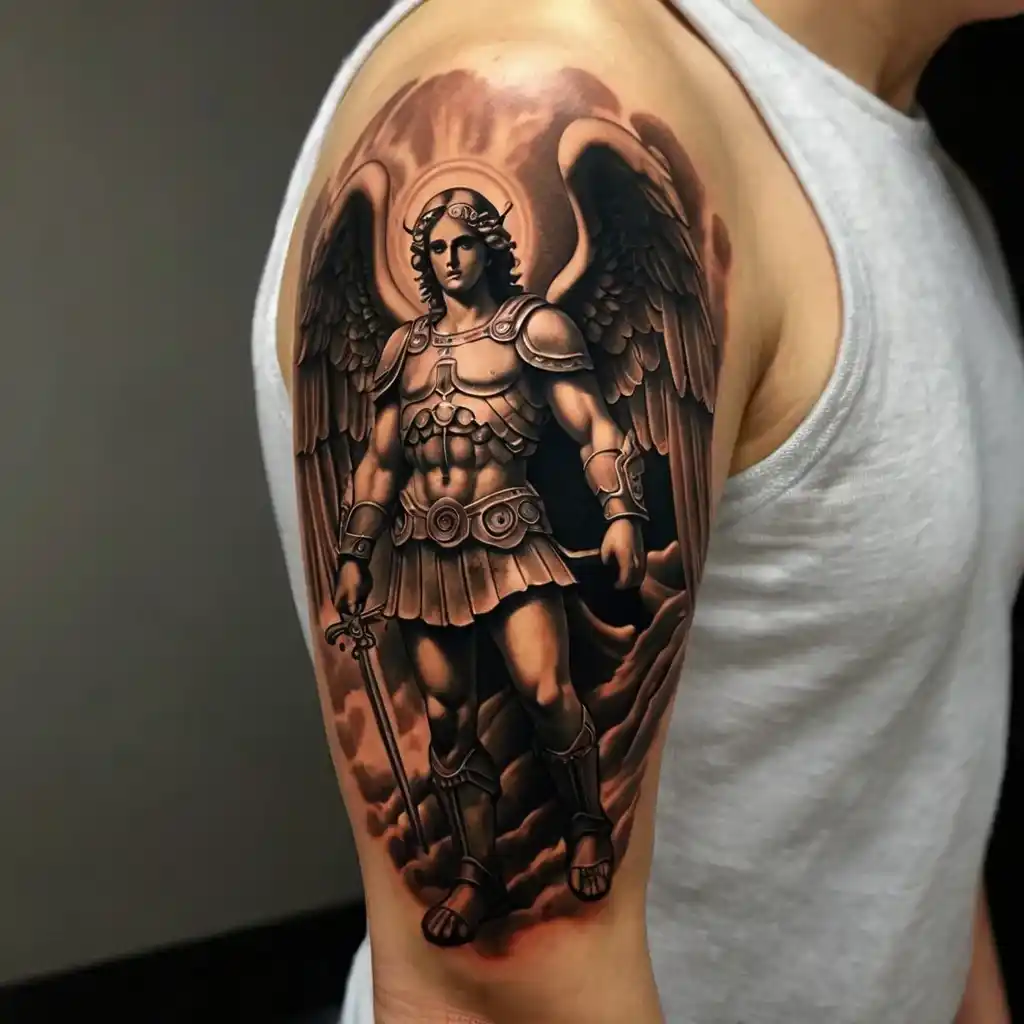 Saint Michael the Archangel Tattoo