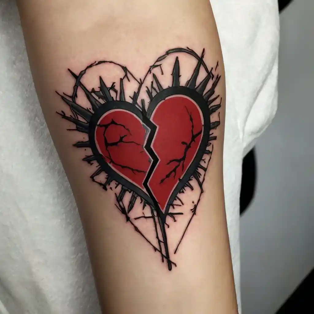 Broken Heart Tattoo