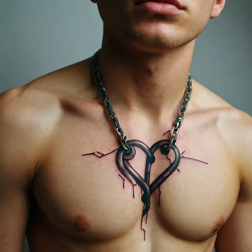 Broken Chain Tattoo