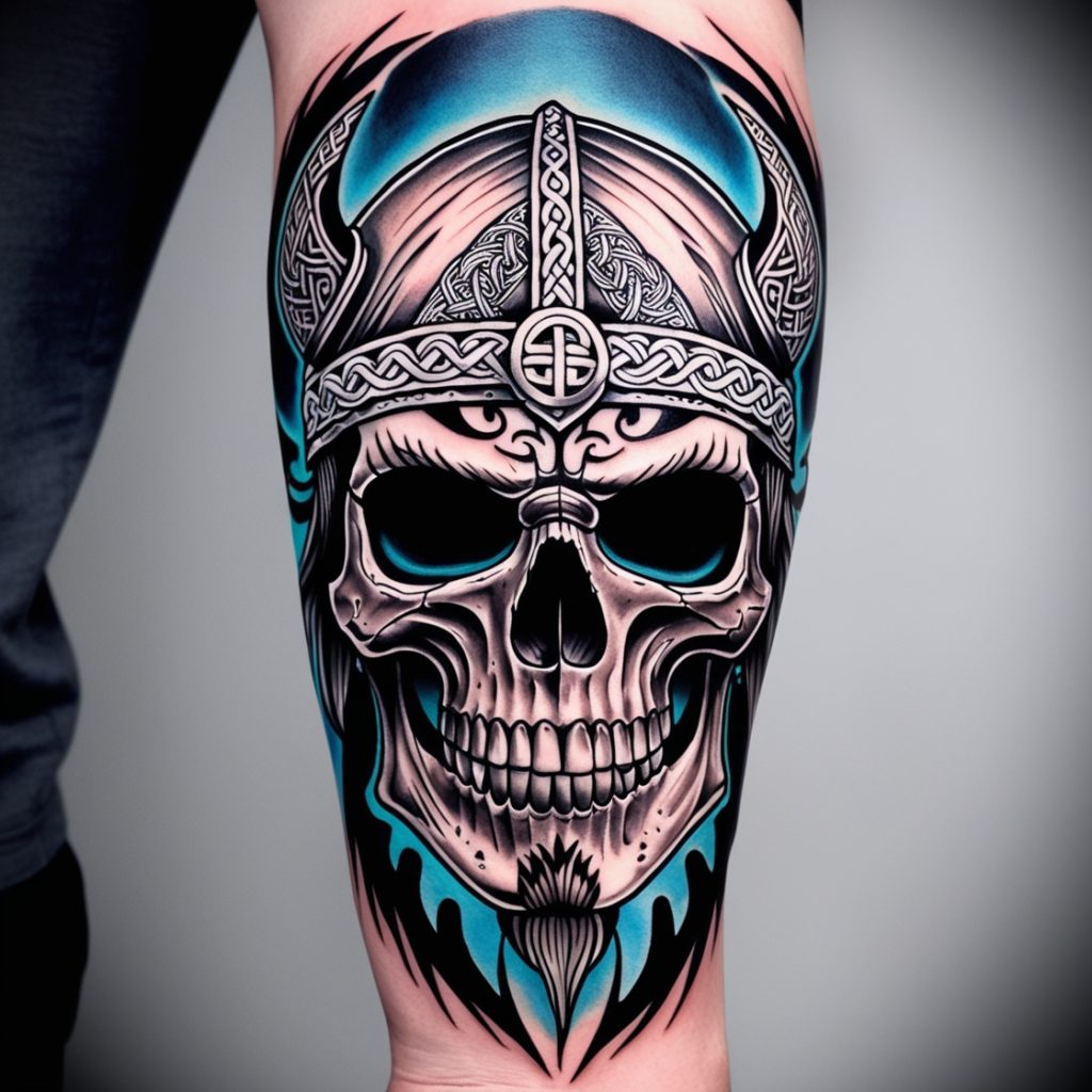 Viking Warrior Skull