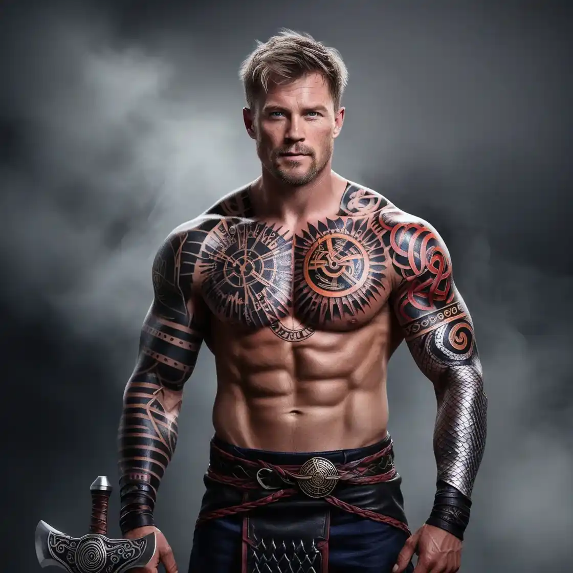 Viking Warrior Tattoos