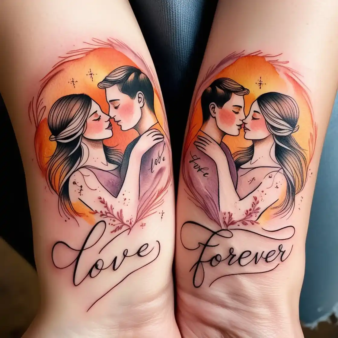 Couple Tattoos Unique Meaningful