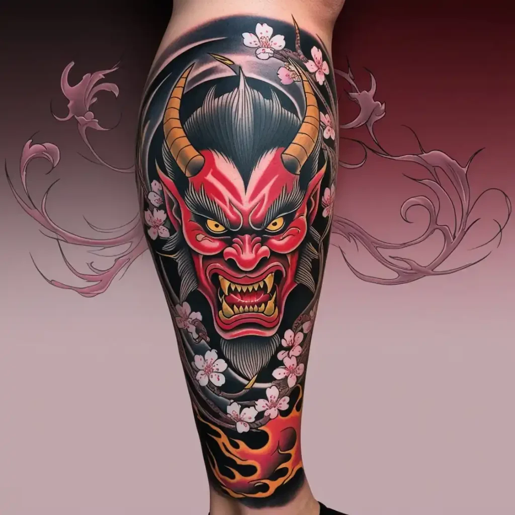 Japanese Oni Demon