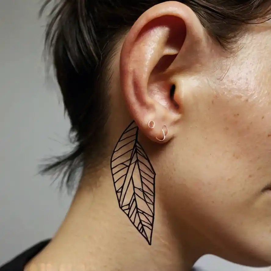 Geometric Leaf Design