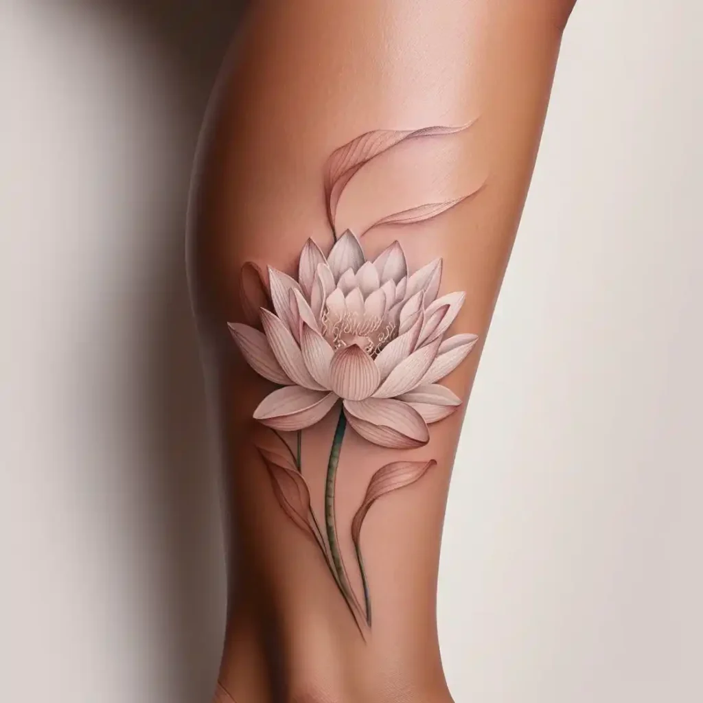 Delicate Lotus Flower