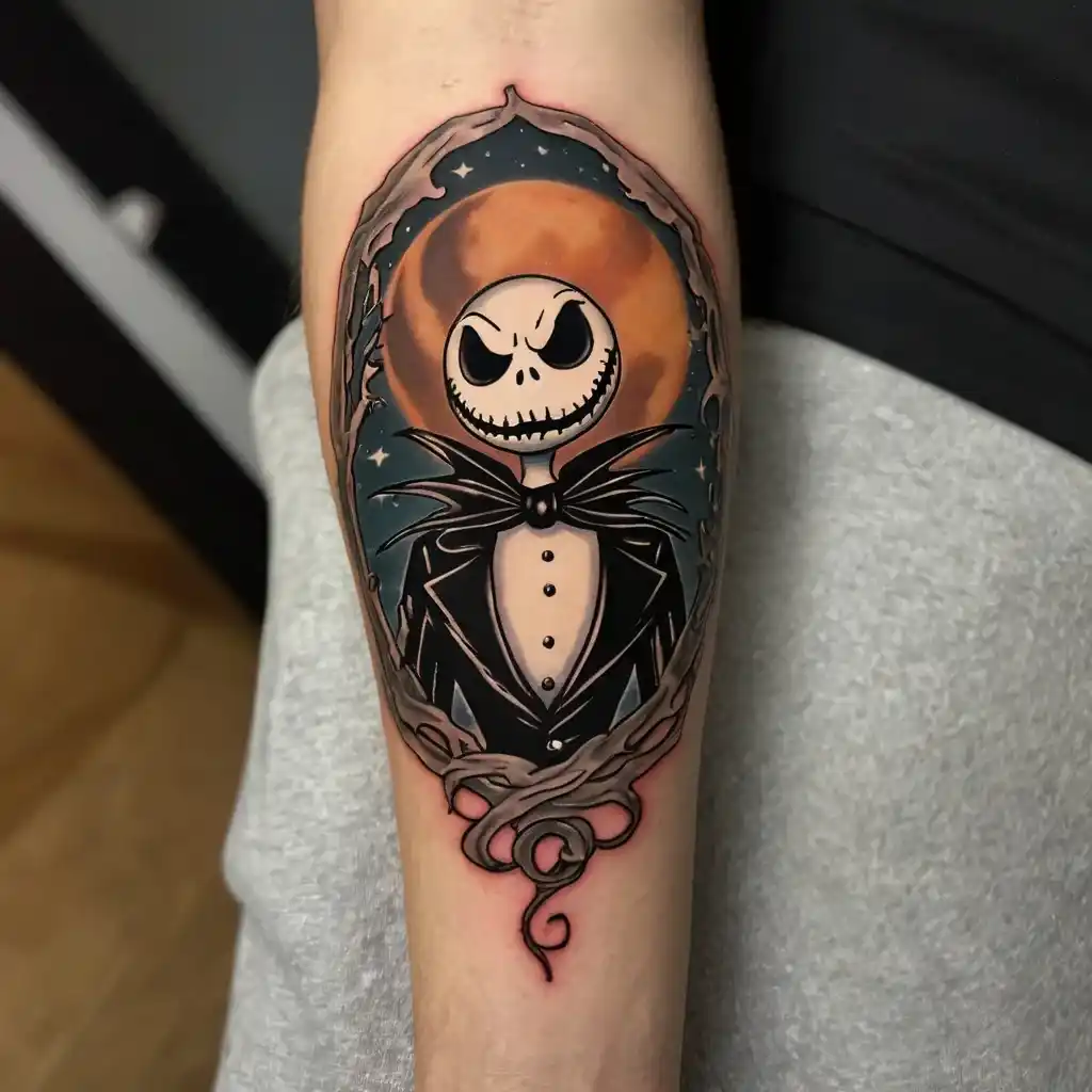 Jack Skellington as Sandy Claws