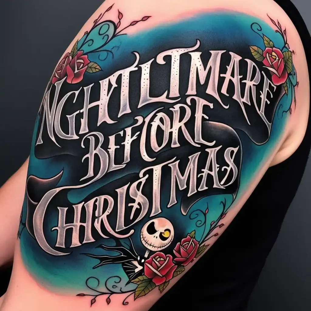 The Nightmare Before Christmas Title Banner