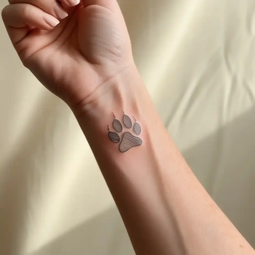 Mini Paw Print