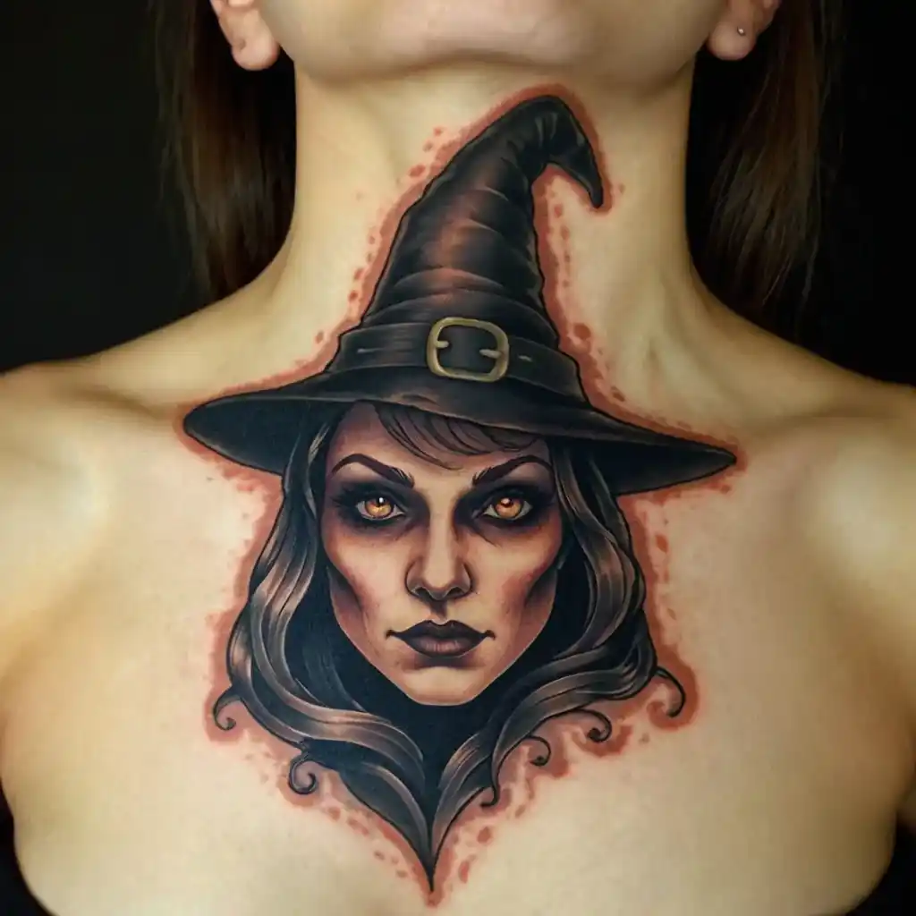 Witch’s Hat Tattoo