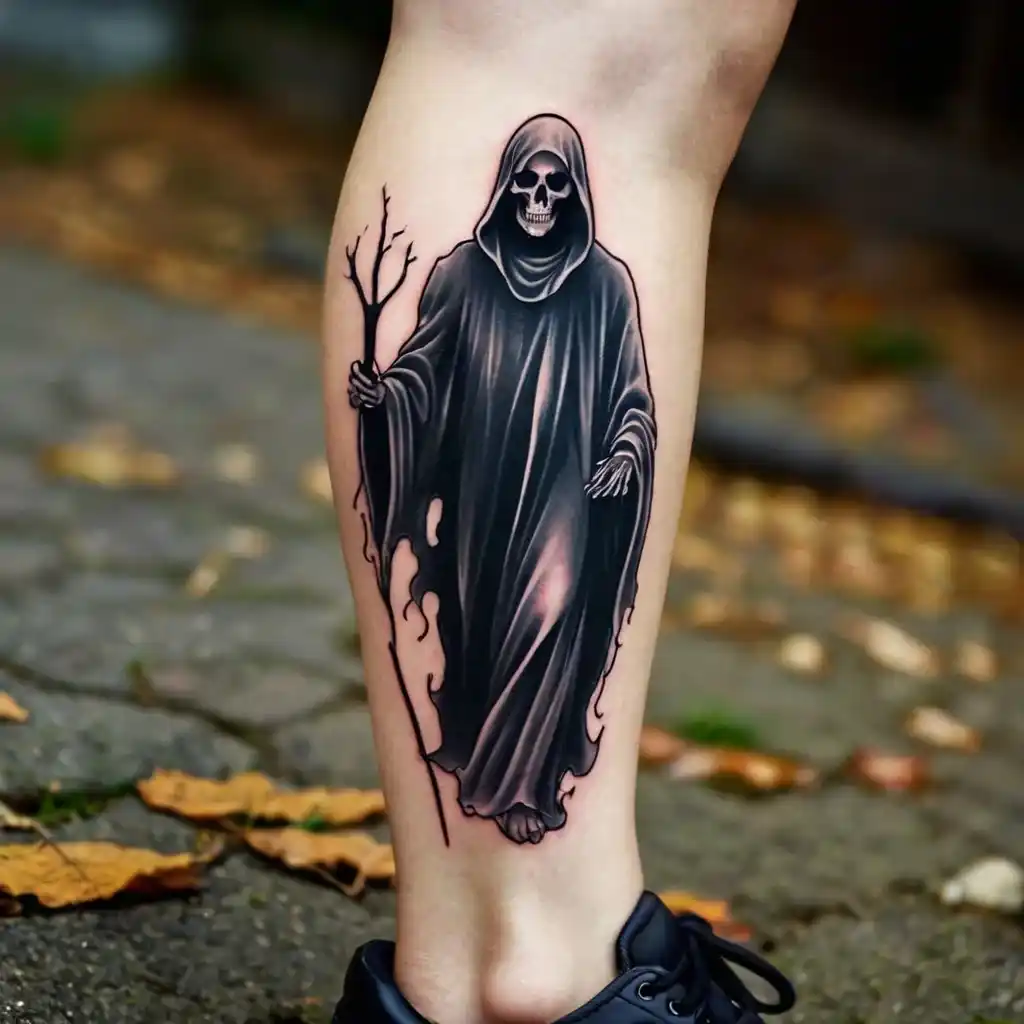 Ghostly Apparition Tattoo