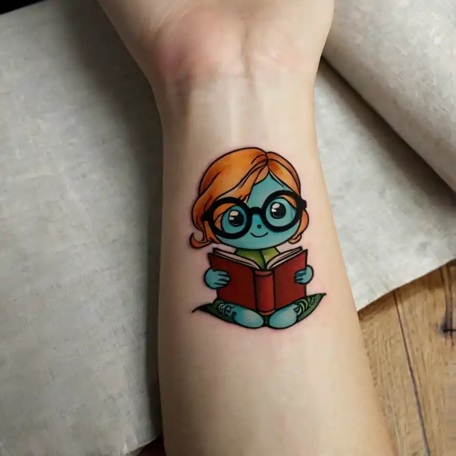 Bookworm Character