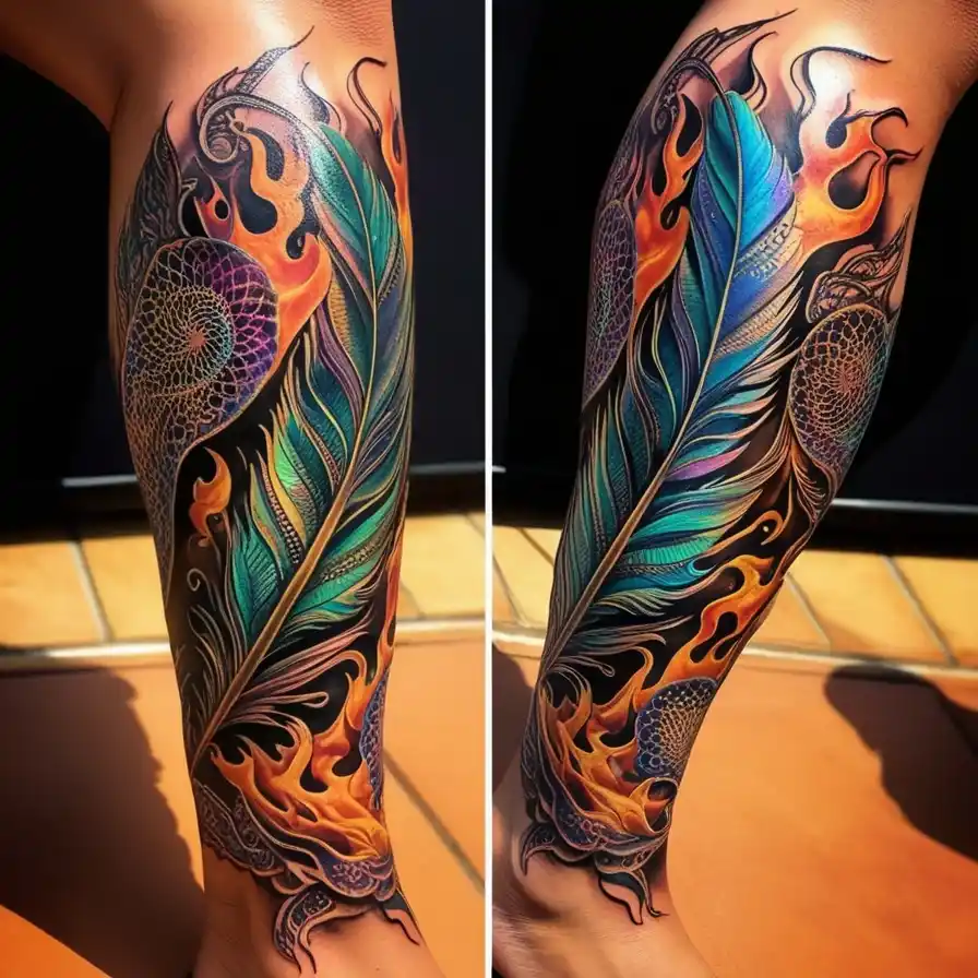 Feathers and Flames