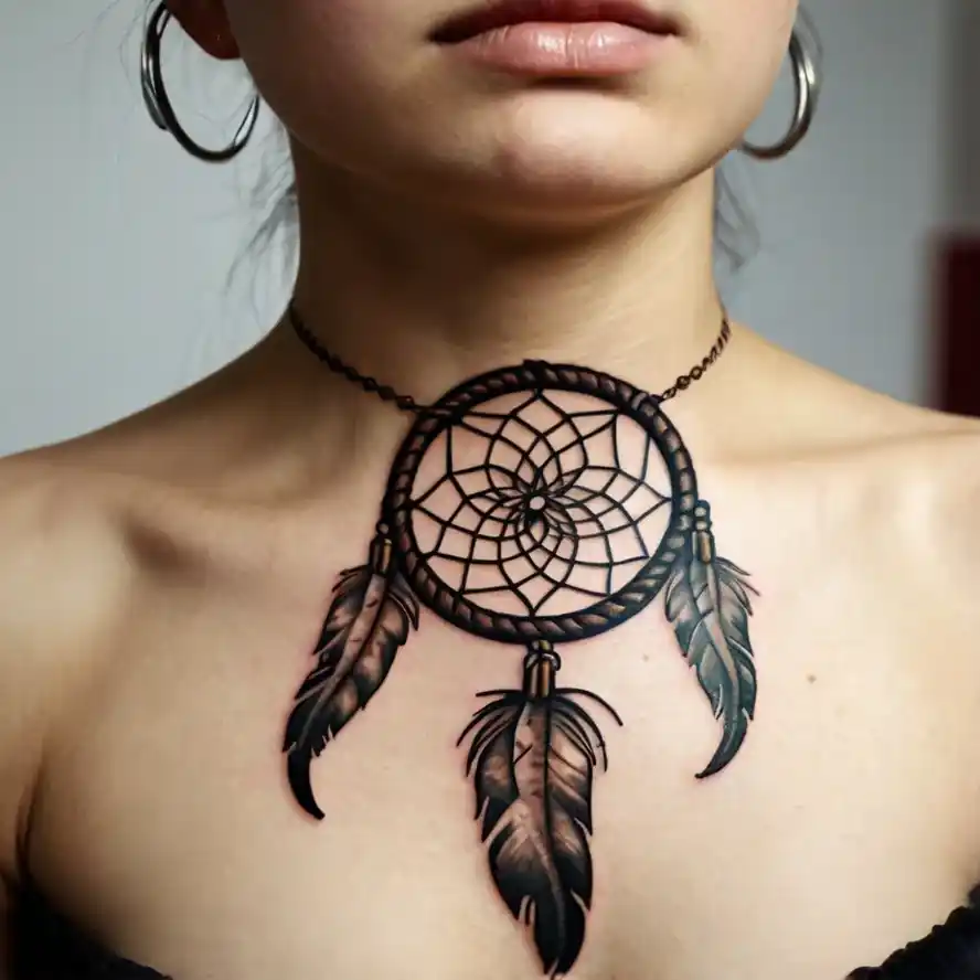 Dreamcatcher with Feathers