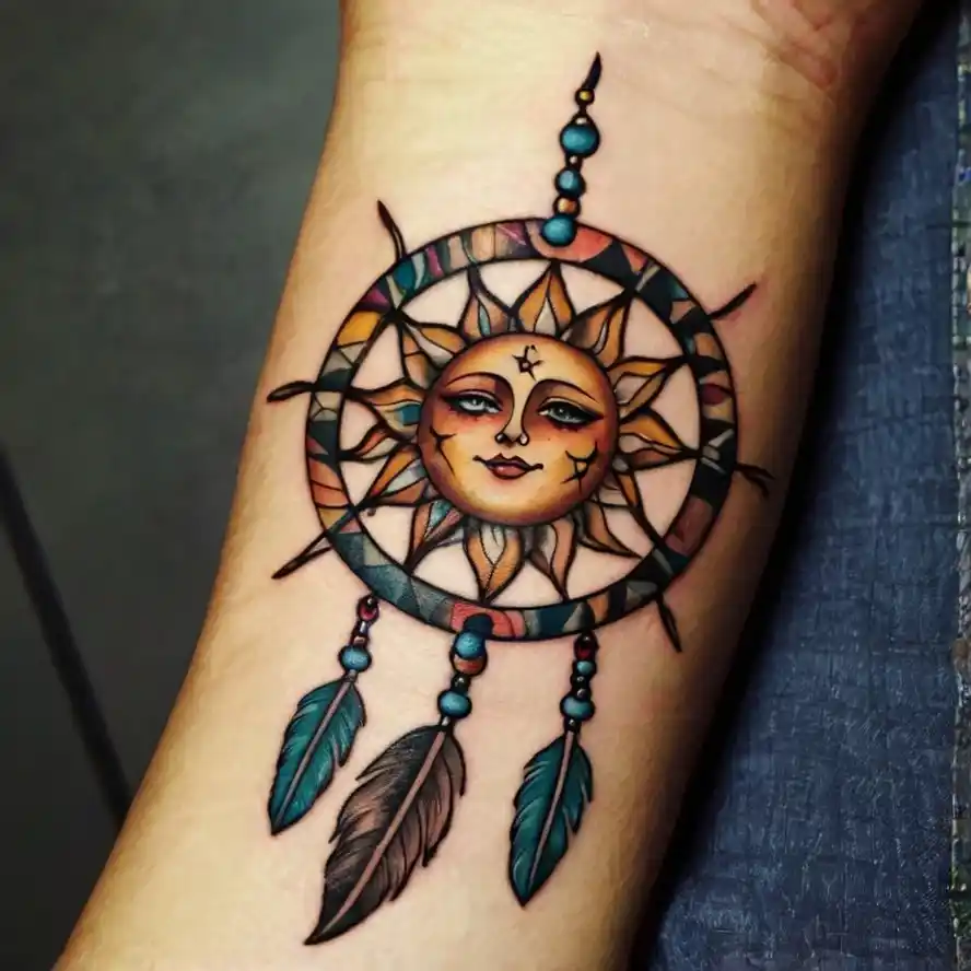 Sun and Moon Dreamcatcher