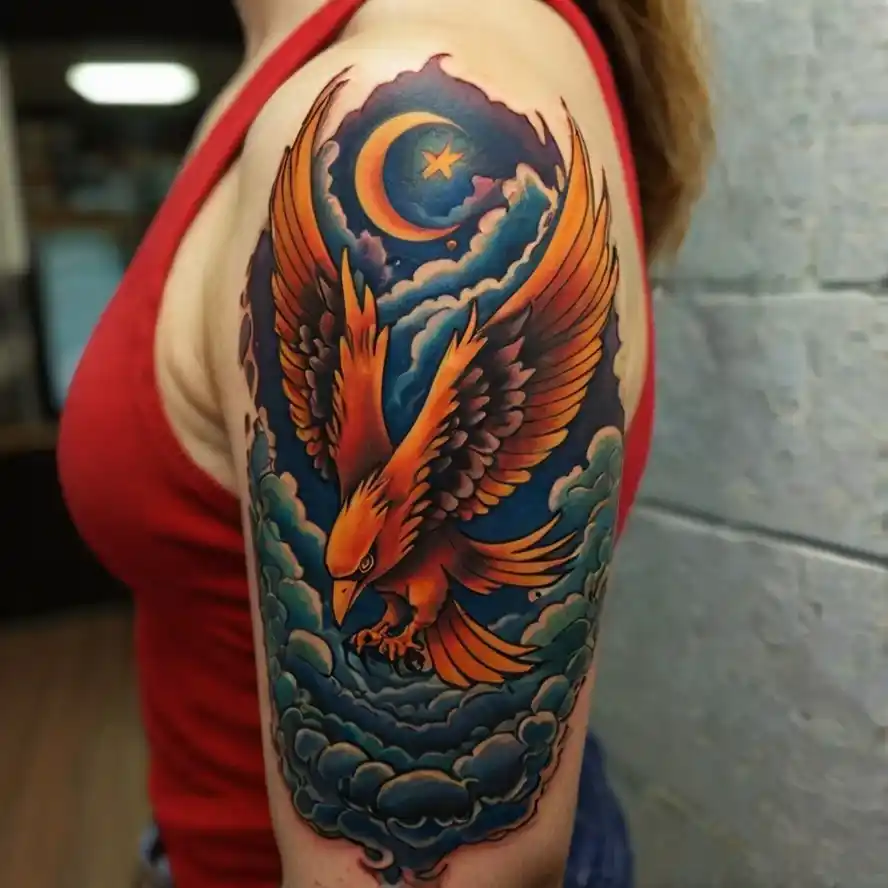 Phoenix Half-Sleeve