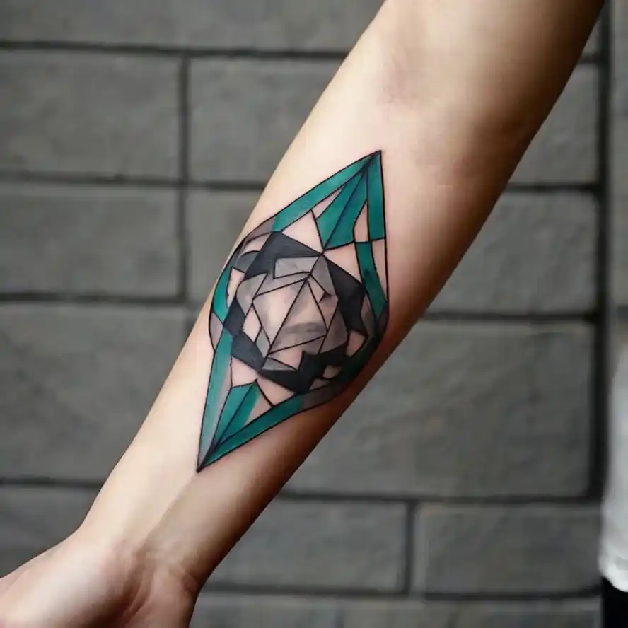 Geometric Sleeve Tattoo