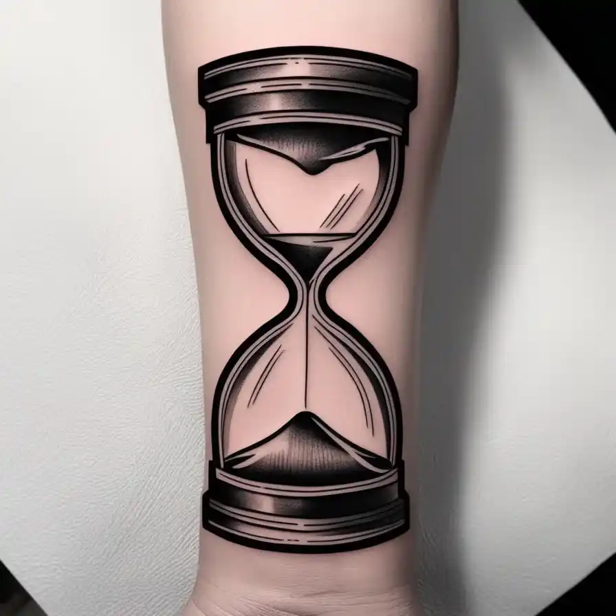 Hourglass Tattoo