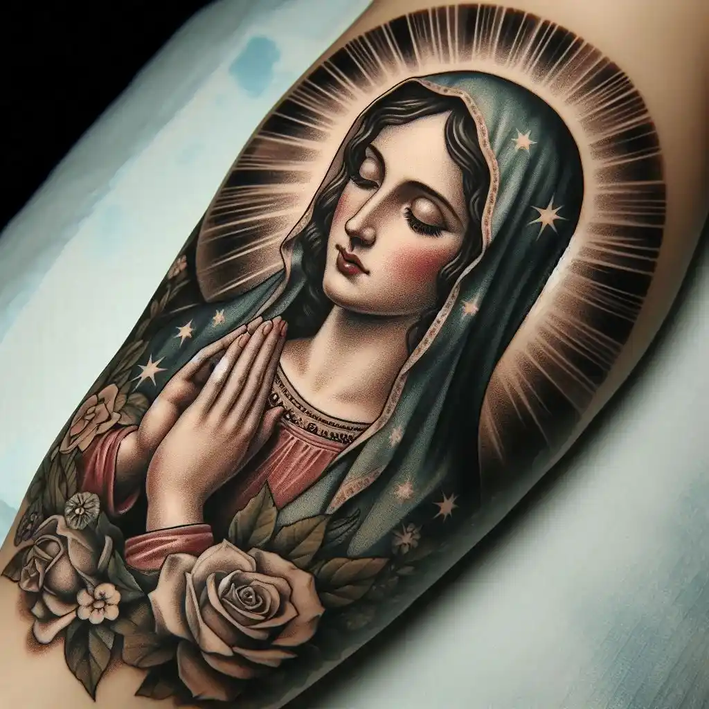 Classic Virgin Mary Portrait