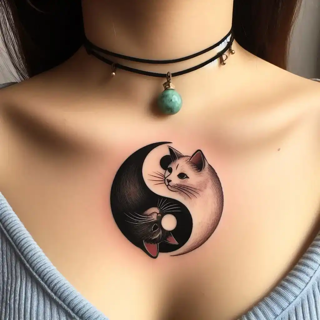 Yin Yang Cats