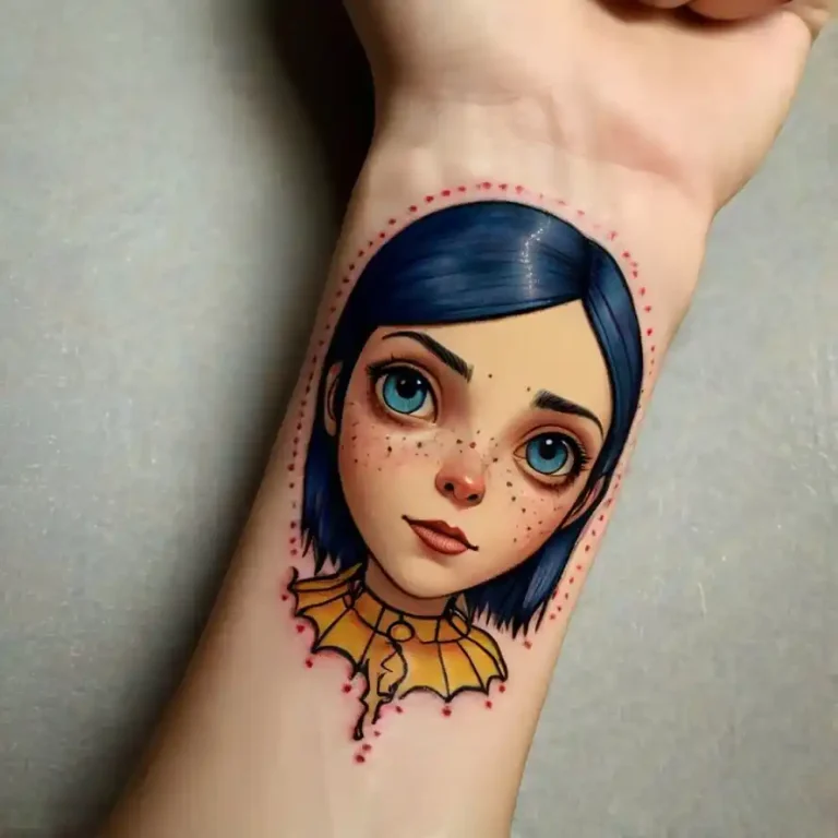 Coraline Flash Tattoos