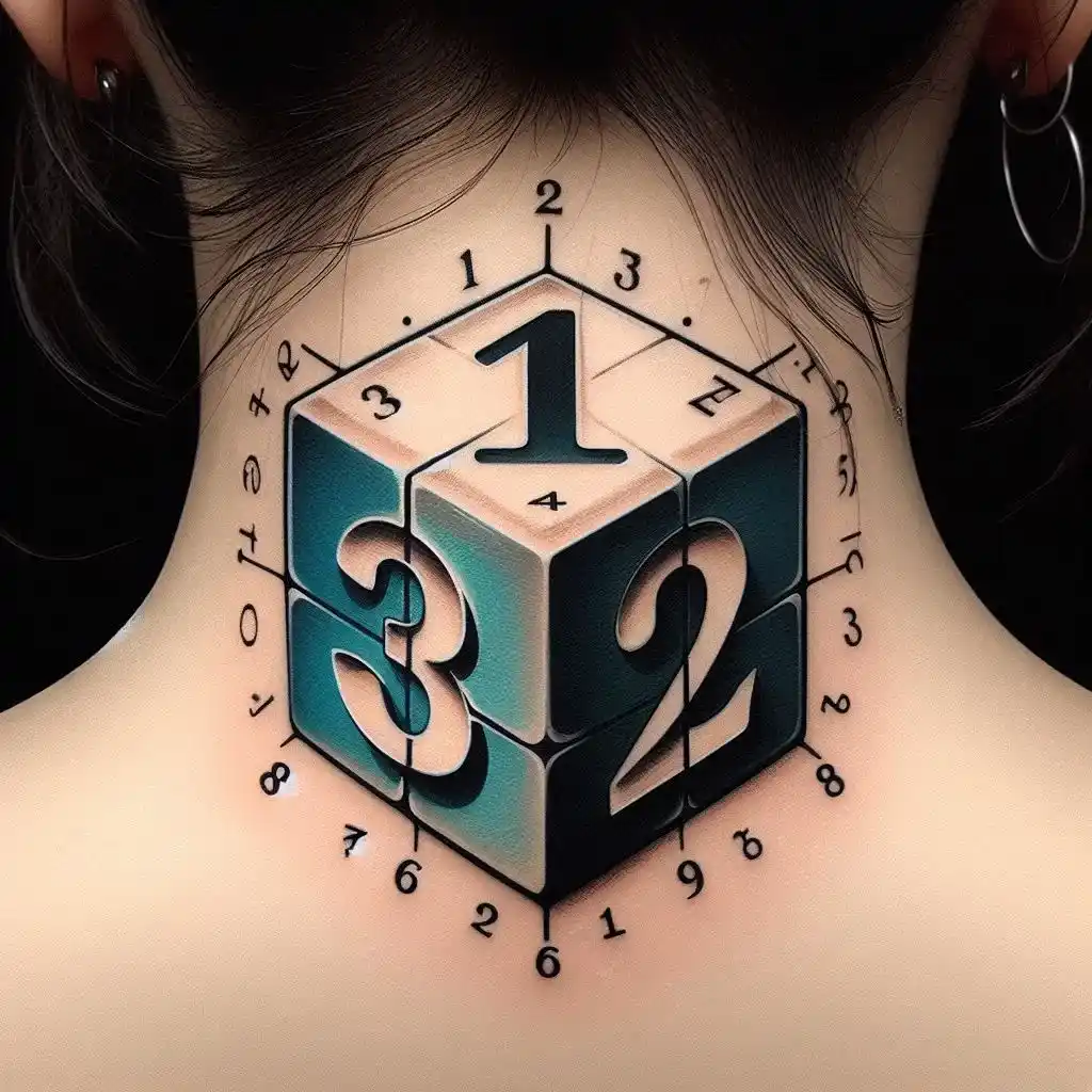 3D Birth Date Cube