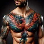 Chest Neck Tattoo