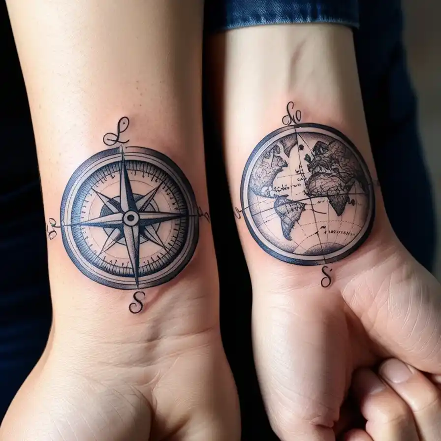 Compass and Map